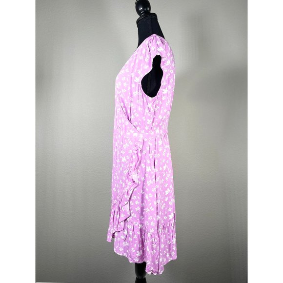 J Crew Pink Floral Print Dress - Picture 4 of 7